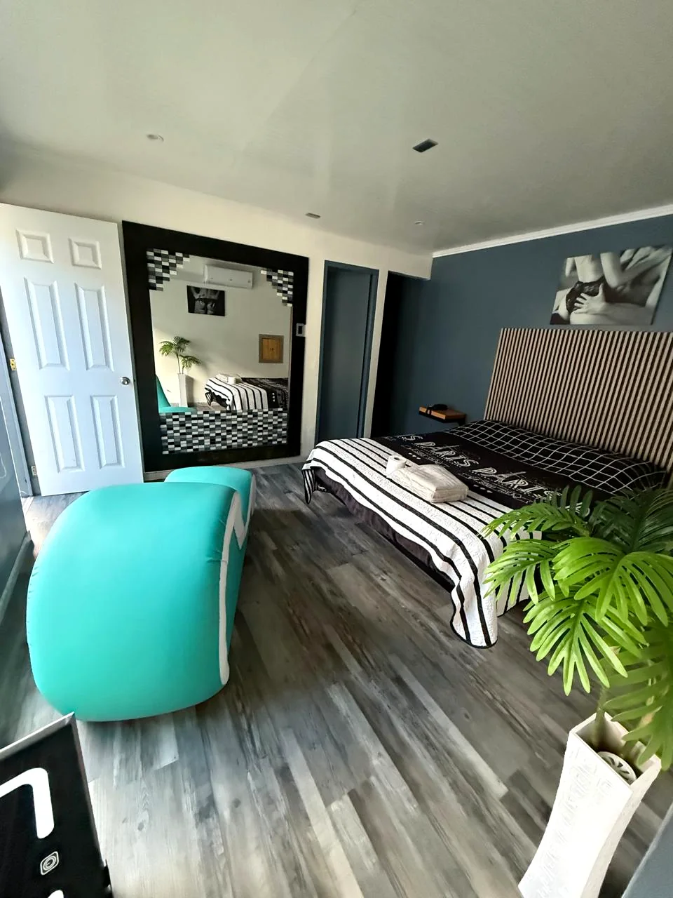 Habitación decorada